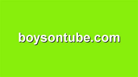boysontube