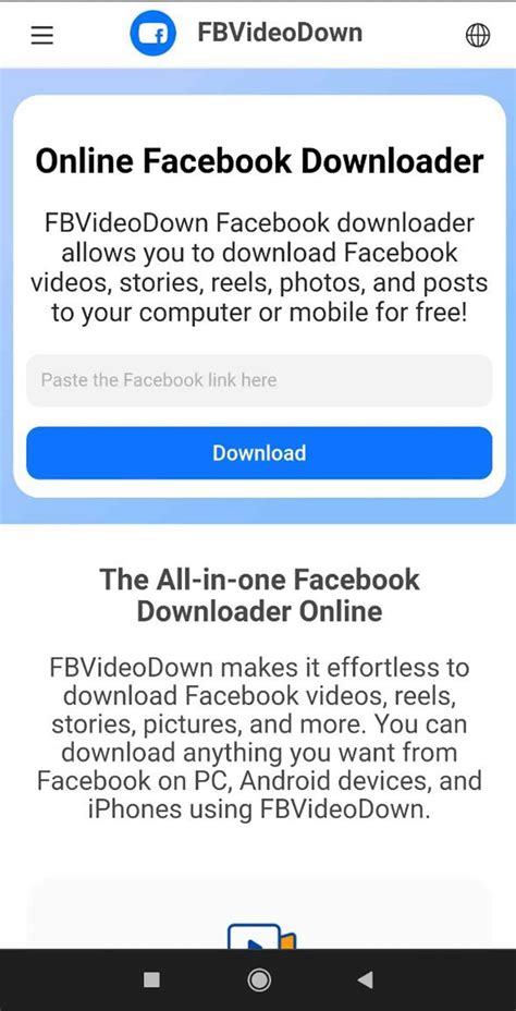fbvideodown.
