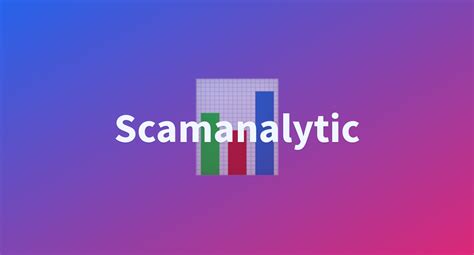 scamanalytic